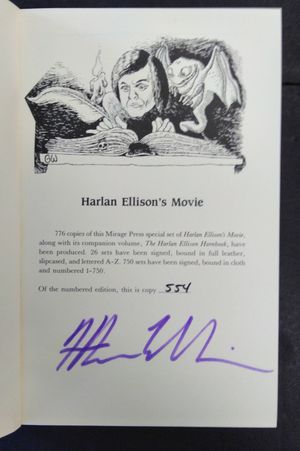 Harlan Ellison Movie / The Harlan Ellison Hornbook image number 1
