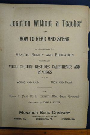 Elocution Without a Teacher: or, How to Read and Speak image number 1