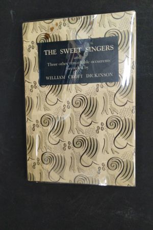 The Sweet Singers and Three Other Remarkable Occurrents image number 0