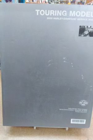 2005 Harley Davidson Service Manual: Touring Models 99483-05 image number 1