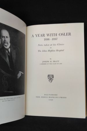 A Year with Osler 1896 - 1897: Notes Taken at His Clinics in The Johns Hopkins Hospital image number 2