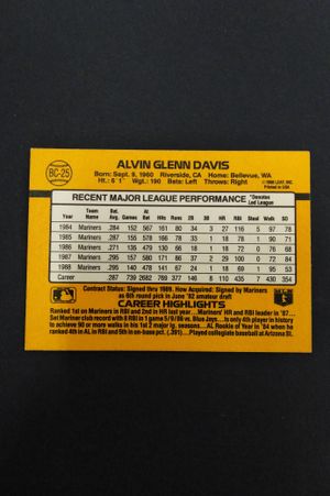 Alvin Davis #BC-25  image number 1