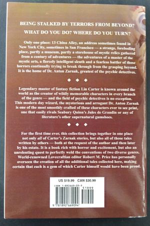 Lin Carter's Anton Zarnak Supernatural Sleuth image number 1