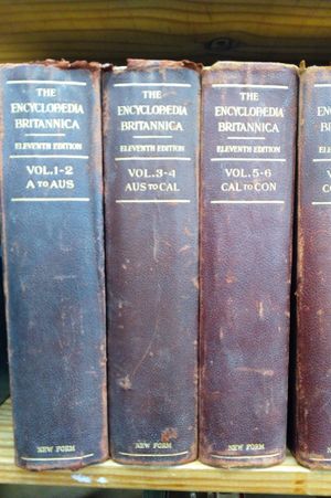 The Encyclopaedia Britannica Set 12th Edition image number 0