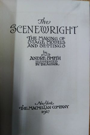 The Scenewright: The Making of Stage Models and Settings image number 1