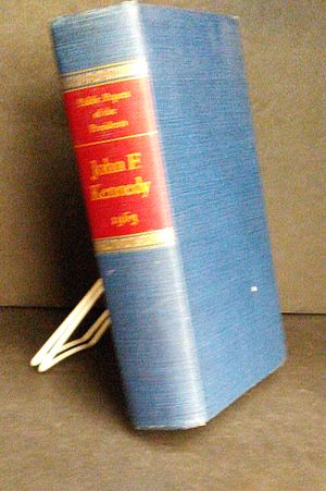 Public Papers of the Presidents - John F. Kennedy 1963 image number 0