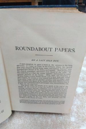 Roundabout Papers, Four Georges image number 1