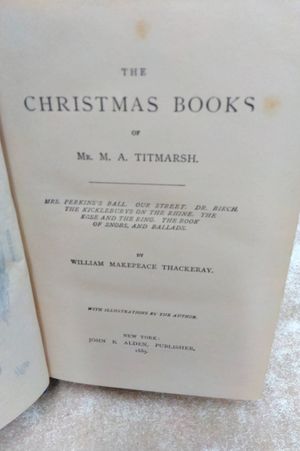 Christmasx Books Of Mr. M.A. Titmarsh image number 1