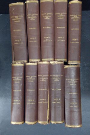 A Compilation of the Messages and Papers of the Presidents, 1789-1897, complete in 10 volumes image number 0