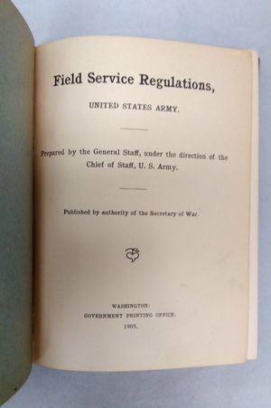 Field Service Regulations, United States Army image number 2