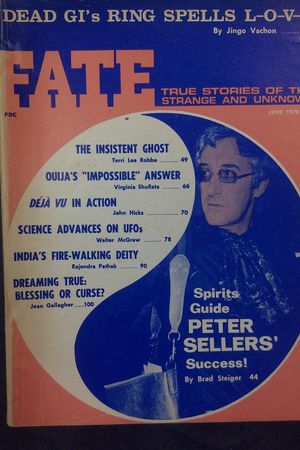 Fate: true stories of the strange and unknown June 1970 image number 0