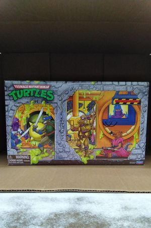 Teenage Mutant Ninja Turtles Classic Collection Turtle Figures Sewer Lair Edition image number 0