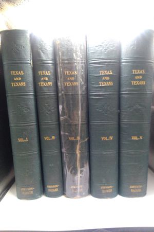 Texas and Texans 5 Volume Set image number 0
