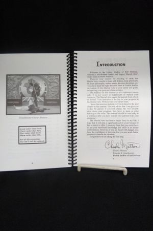 United Studios of Self Defensel, Student Manual image number 1