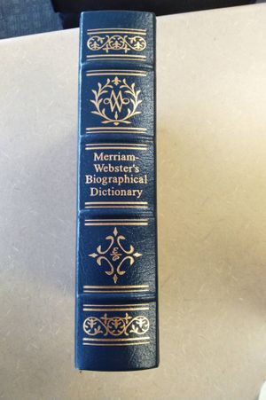 Merriam Websters Biographical Dictionary image number 2