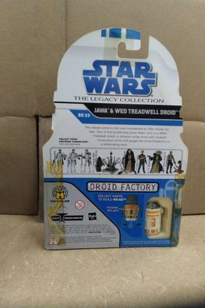 Star Wars The Legacy Collection Jawa & Wed Treadwell Droid Figure image number 1