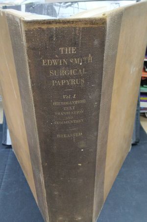  The Edwin Smith Surgical Papyrus - Volume One image number 0