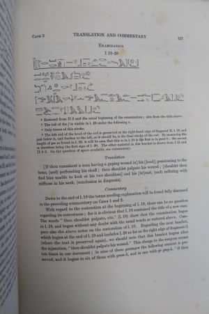  The Edwin Smith Surgical Papyrus - Volume One image number 2