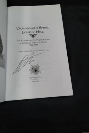 Dawnward Spire, Lonely Hill: The Letters of H. P. Lovecraft and Clark Ashton Smith: 1922-1931 (Volume 1) image number 1