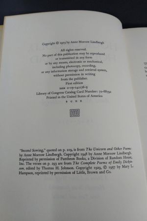 Hour of Gold, Hour of Lead: Diaries and Letters of Anne Morrow Lindbergh 1929-1932 image number 2
