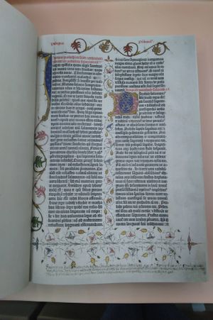 The Gutenberg Bible of 1454 image number 1