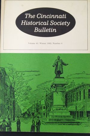 The Cincinnati Historical Society Bulletin image number 0
