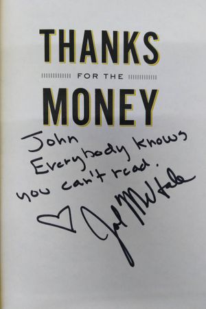Thanks for the Money: How to Use My Life Story to Become the Best Joel McHale You Can Be image number 1