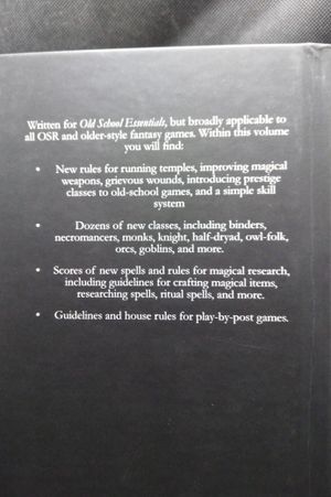 OSR Advanced Player Options: New Rules, Classes, Spells, and More image number 2