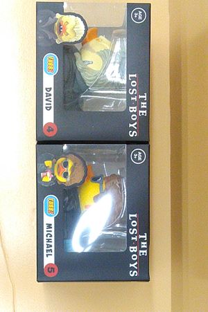 Tubbz The Lost Boys David & Michael Duck figurine set image number 1