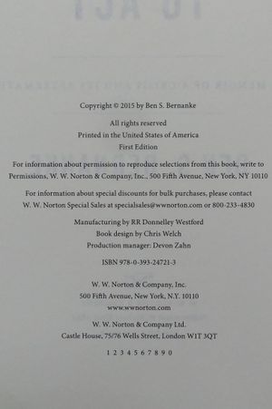 The Courage to Act: A Memoir of a Crisis and Its Aftermath image number 2