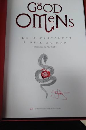 The Definitive Good Omens - OCCULT SIGNED EDITION, Fine Hardback