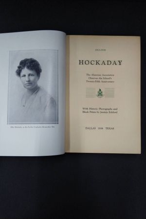 Hockaday 1913-1938 image number 1