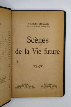 Scenes de la Vie Future [America: The Menace; Scenes from the Life of the Future] image number 1