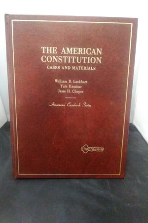 The American Constitution: Cases and Materials, 3rd Edition (1972 reprint) image number 0