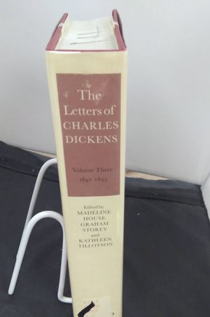 The Letters of Charles Dickens Volume Three 1842-1843 image number 1