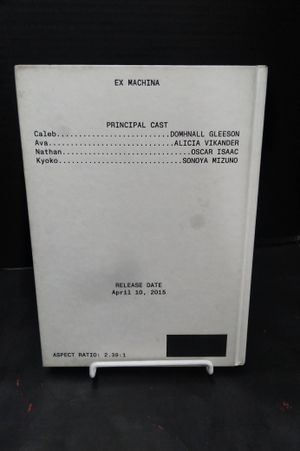 Ex Machina Screenplay Book image number 2
