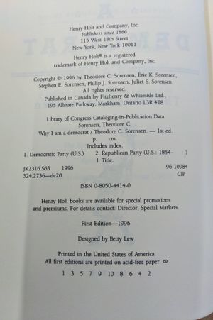 Why I Am a Democrat image number 2