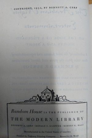 The Arabian Nights' Entertainments image number 1