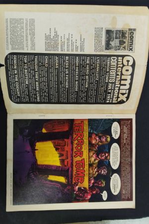 Comix International #1 July 1974 image number 1