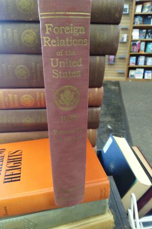 Foreign Relations of the United States Diplomatic Papers, 1938, The Far East, Volume IV image number 1