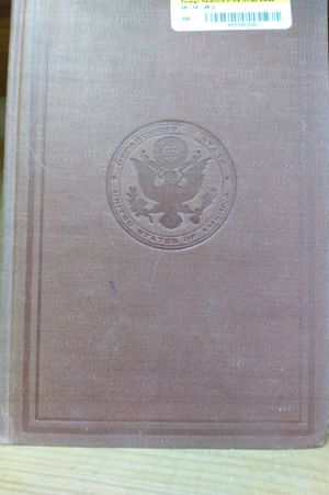 Foreign Relations of the United States Diplomatic Papers, 1940, The British Commonwealth, The Soviet Union, The Near East and Africa, Volume III image number 0