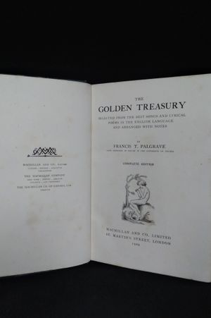 The Golden Treasury - Selected from the Best Songs and Lyrical Poems in the English Language and Arranged with Notes - Complete Edition image number 2
