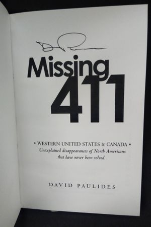 Missing 411: Western United States & Canada (Platinum Movie Edition, Signed) image number 1