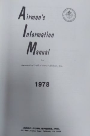 Airman's Information Manual, Volume 1 image number 1