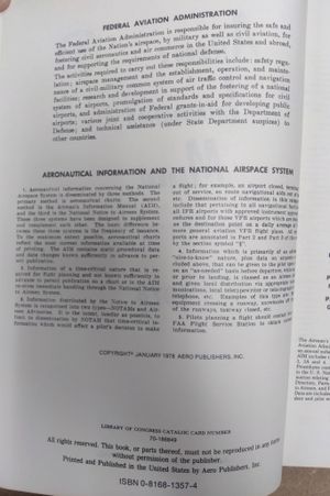 Airman's Information Manual, Volume 1 image number 2