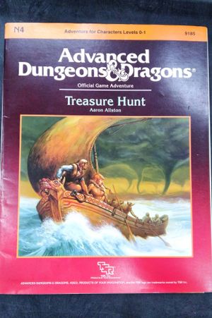 Treasure Hunt (Advanced Dungeons and Dragons Module N4) image number 0