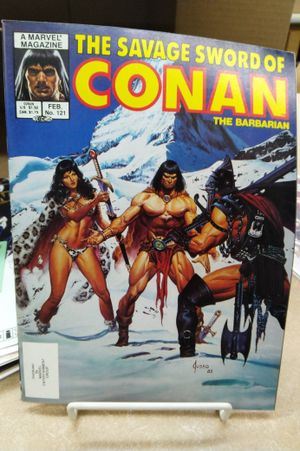 Savage Sword of Conan #121 Vol 1 1986 image number 0