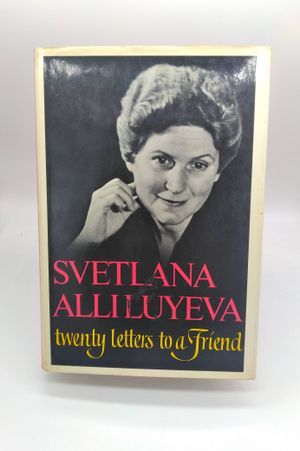 Twenty Letters to a Friend.  Translated by Priscilla Johnson McMillan image number 0