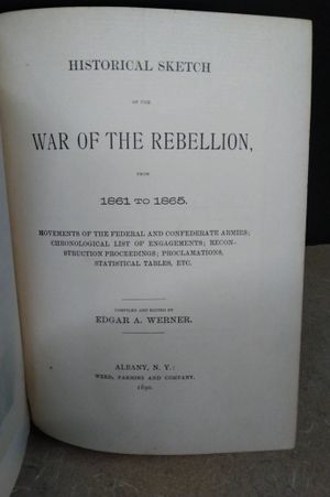 Historical Sketch of the War of Rebellion  image number 2