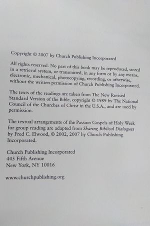 The Gospels: For the Revised Common Lectionary Together with Holy Days and Special Occasions image number 2
